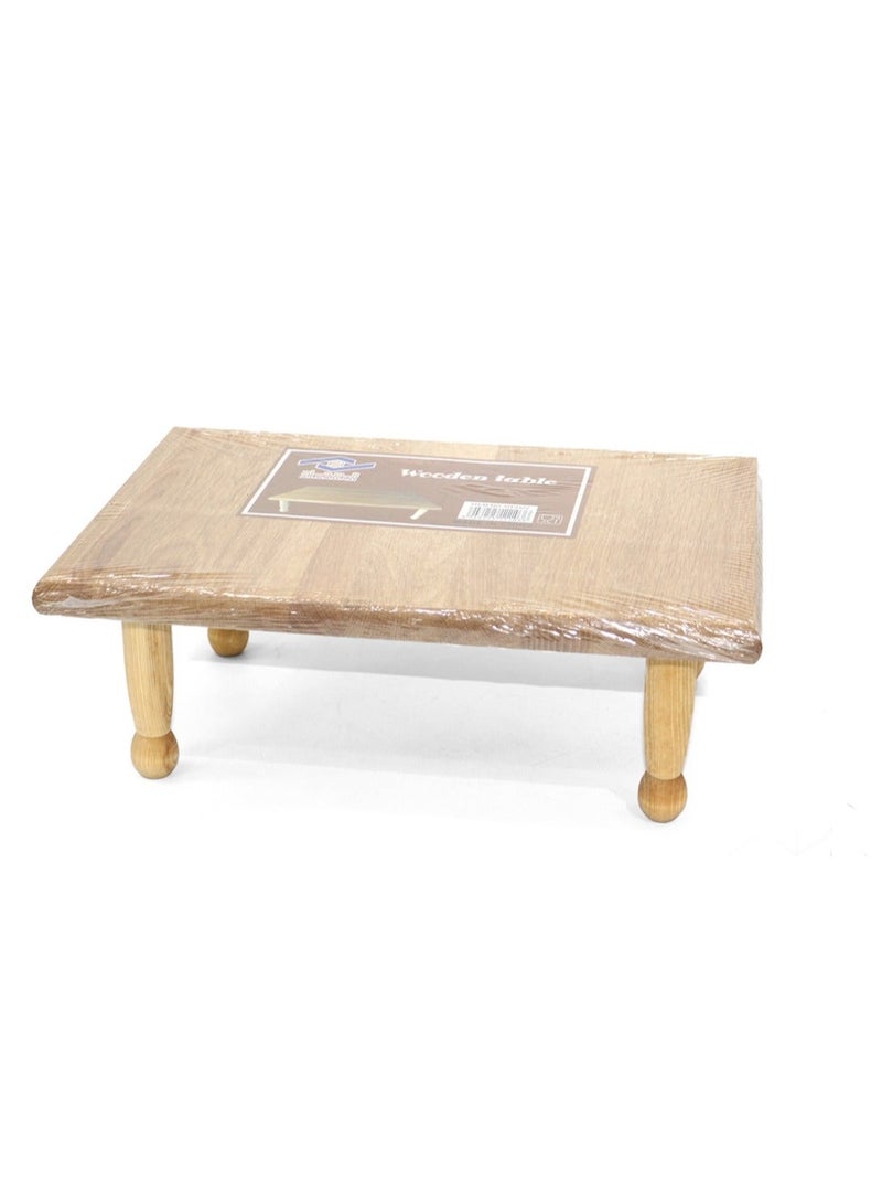 ALSAHAH High-quality and durable wooden dough table for preparing dough with ease and precision, size 40 cm, model HT4027 - Image 2